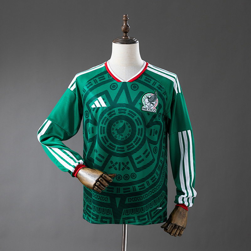 Mexico 2026 Home Long-Sleeve Jersey S-4XL